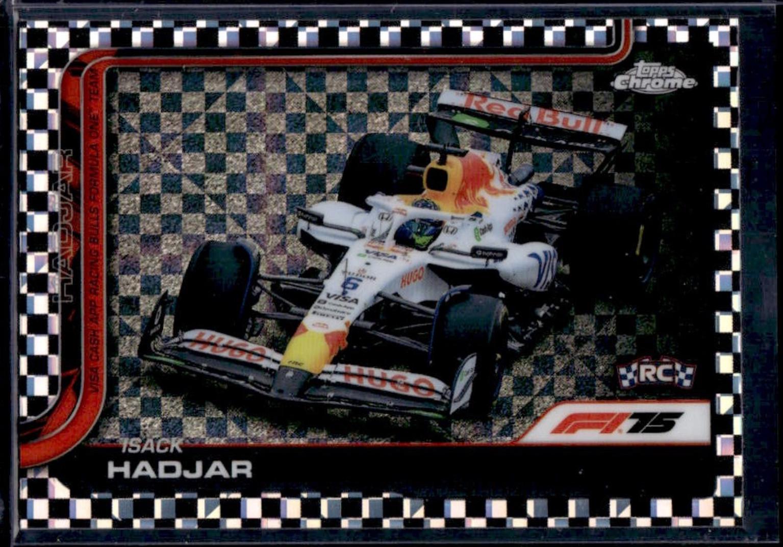 Isack Hadjar [Checker Flag Refractor] #84