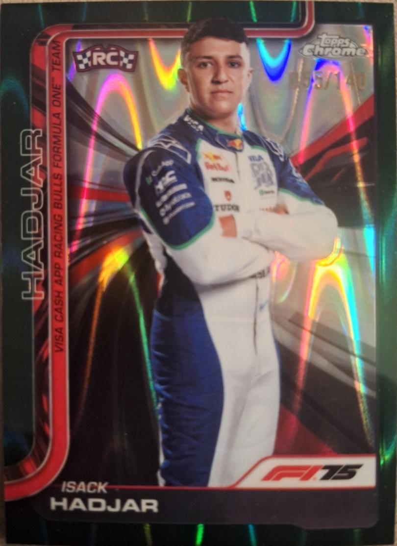 Isack Hadjar [Green RayWave Refractor] #12