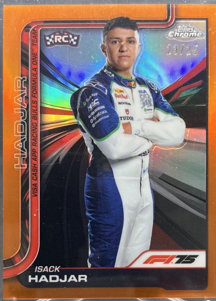 Isack Hadjar [Orange Refractor] #12