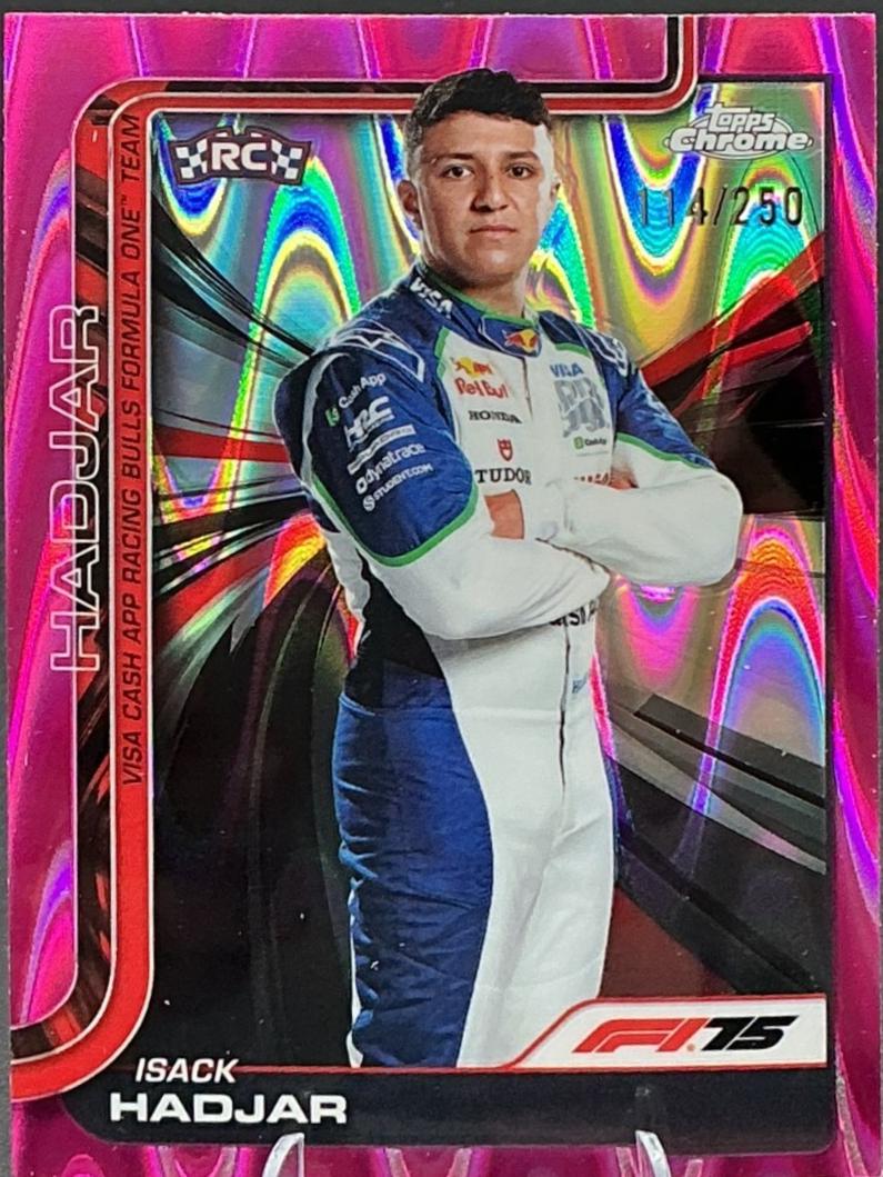 Isack Hadjar [Pink Refractor] #12