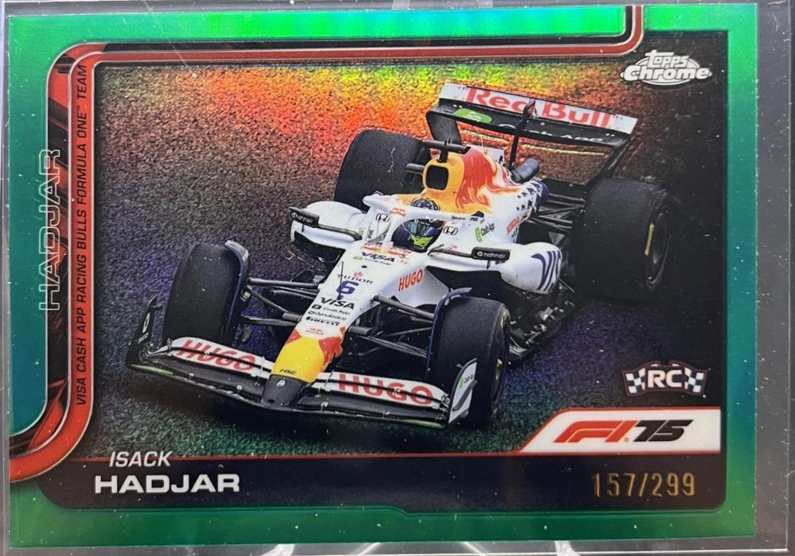 Isack Hadjar [Teal Refractor] #84