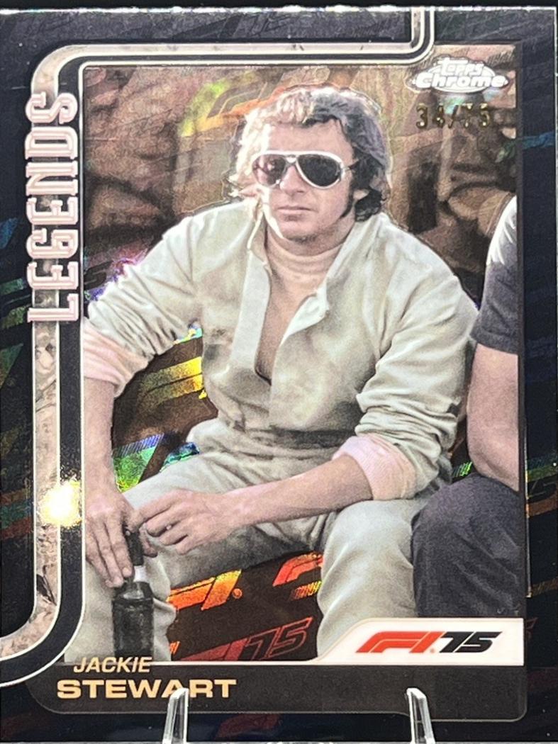 Jackie Stewart [Black Refractor] #154