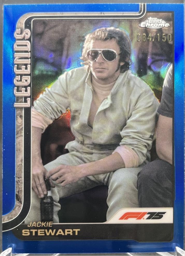 Jackie Stewart [Blue Refractor] #154