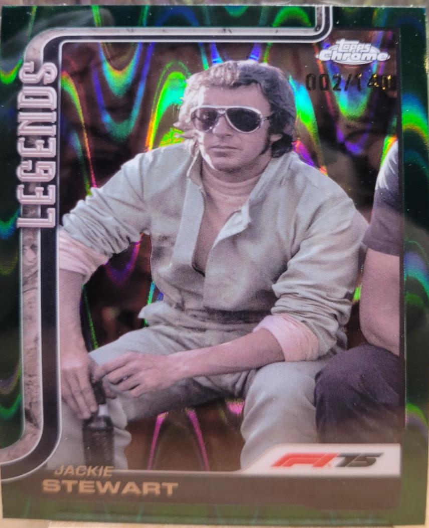 Jackie Stewart [Green RayWave Refractor] #154