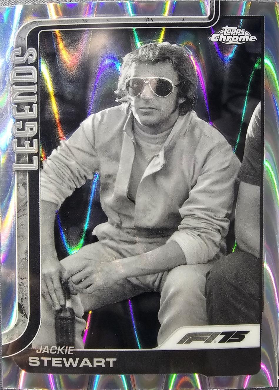 Jackie Stewart [Orange RayWave Refractor] #154