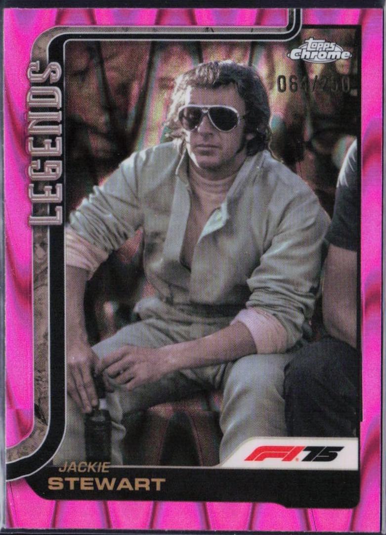 Jackie Stewart [Pink Refractor] #154