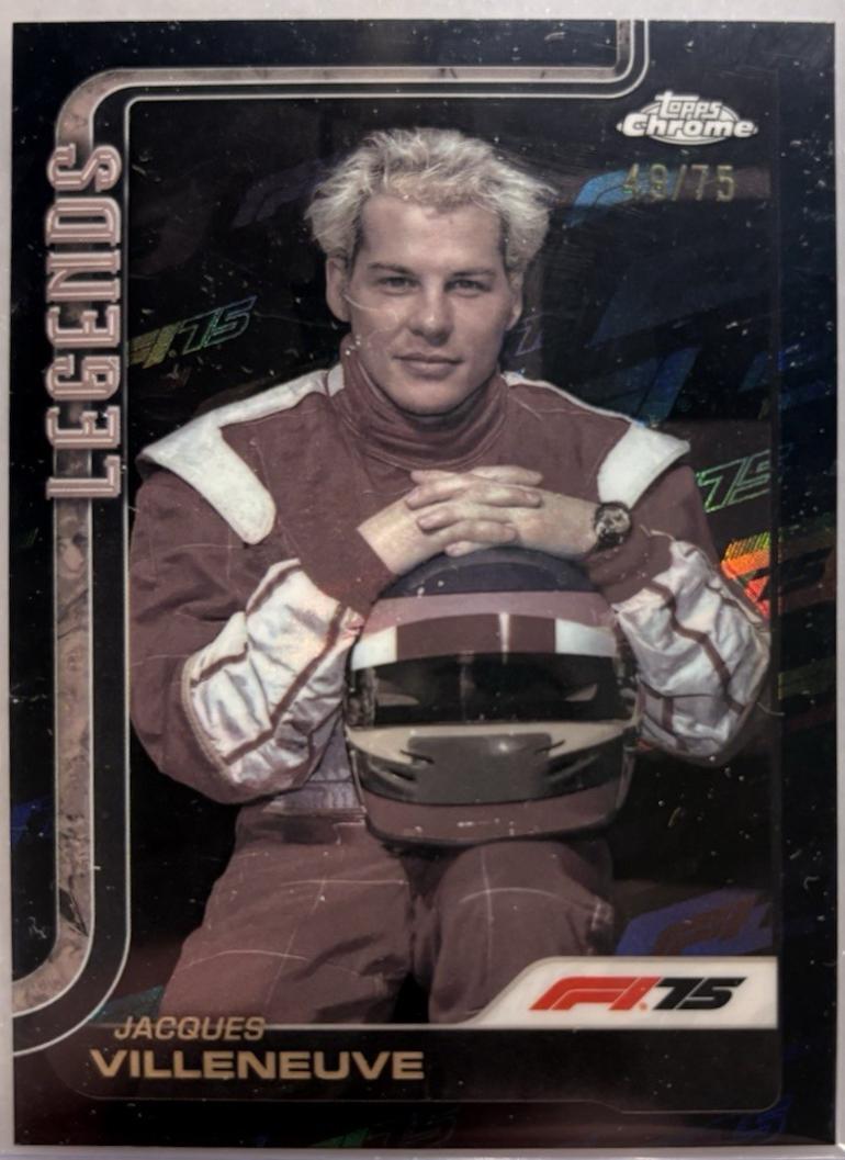 Jacques Villeneuve [75th Anniversary Refractor] #163