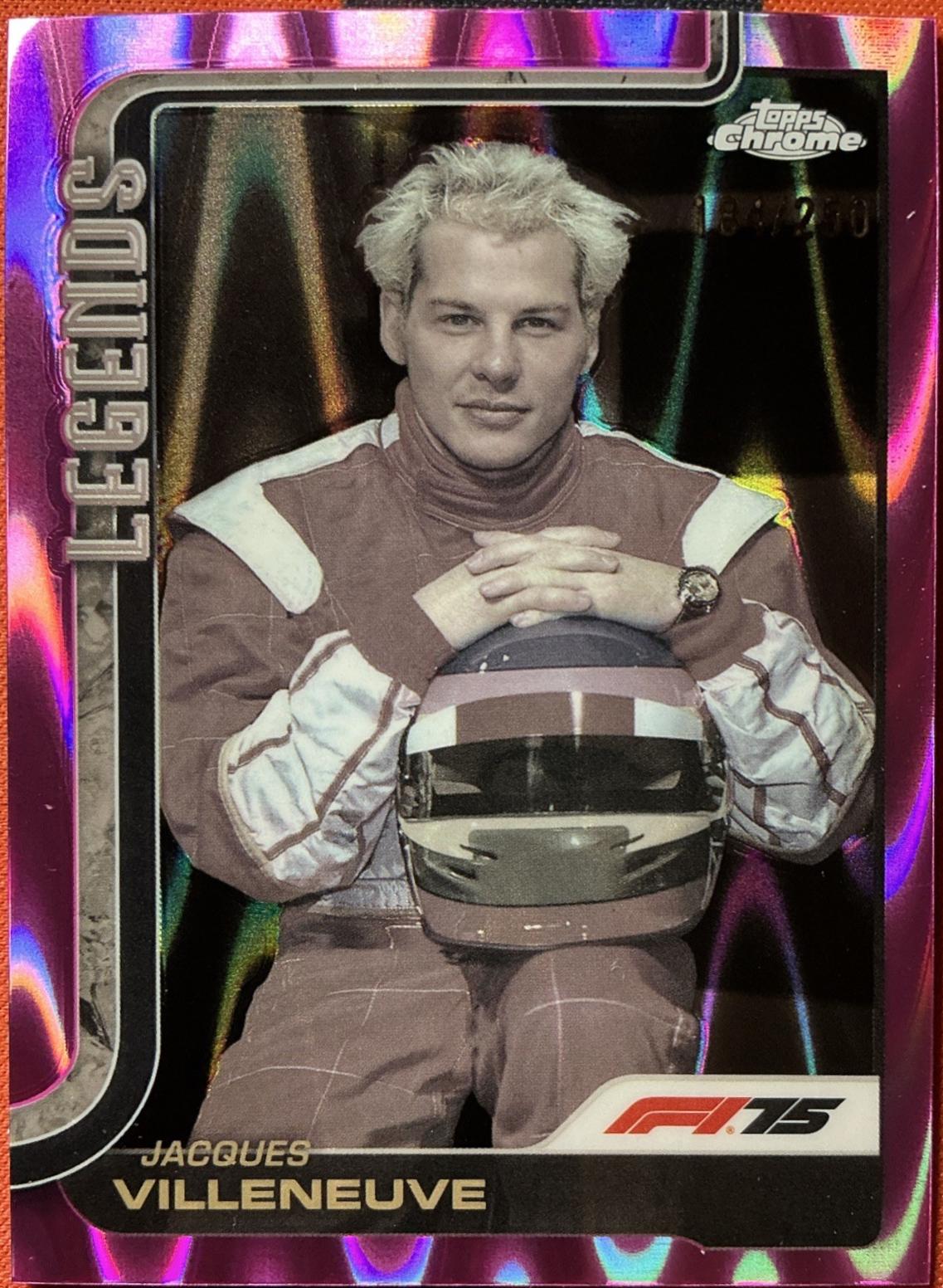 Jacques Villeneuve [Pink Refractor] #163