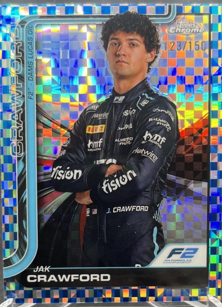 Jak Crawford [Blue Checker Flag Refractor] #31