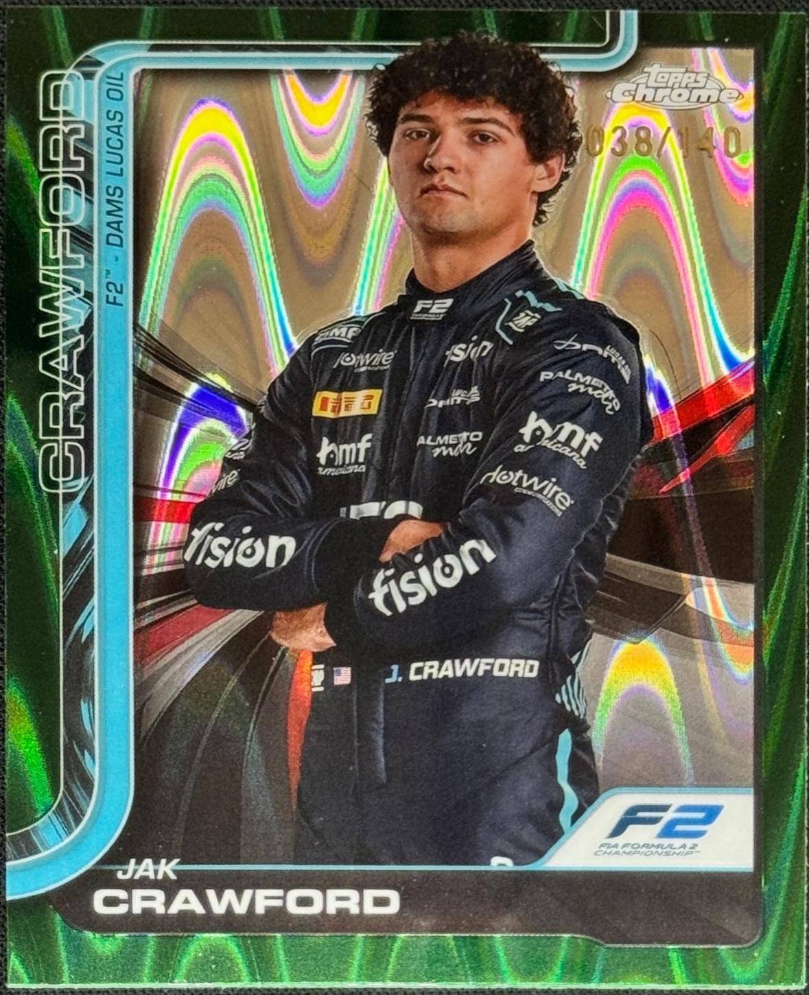 Jak Crawford [Green Refractor] #31