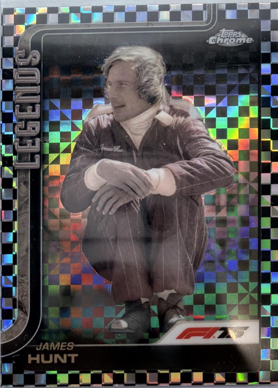 James Hunt [Black White RayWave Refractor] #155