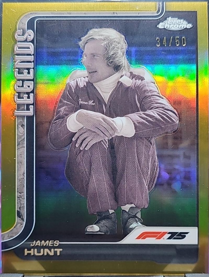 James Hunt [Gold Refractor] #155