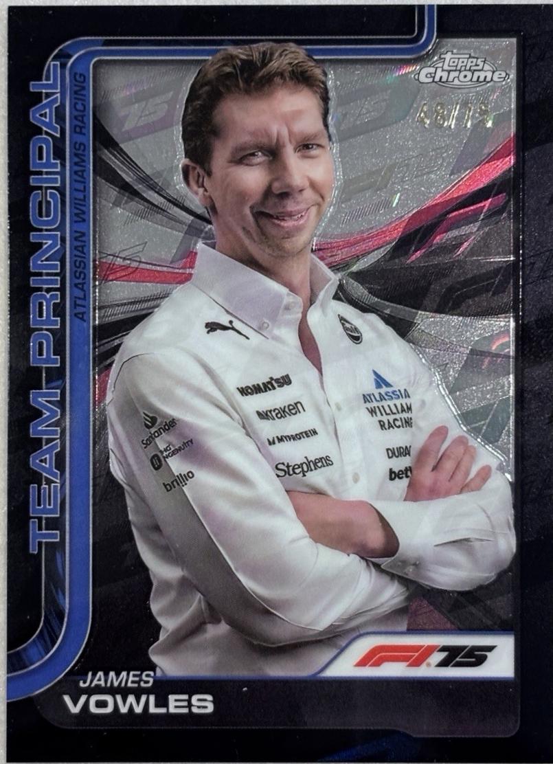 James Vowles [75th Anniversary Refractor] #200