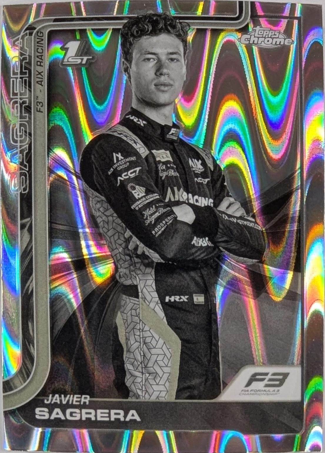 Javier Sagrera [Black White RayWave Refractor] #64