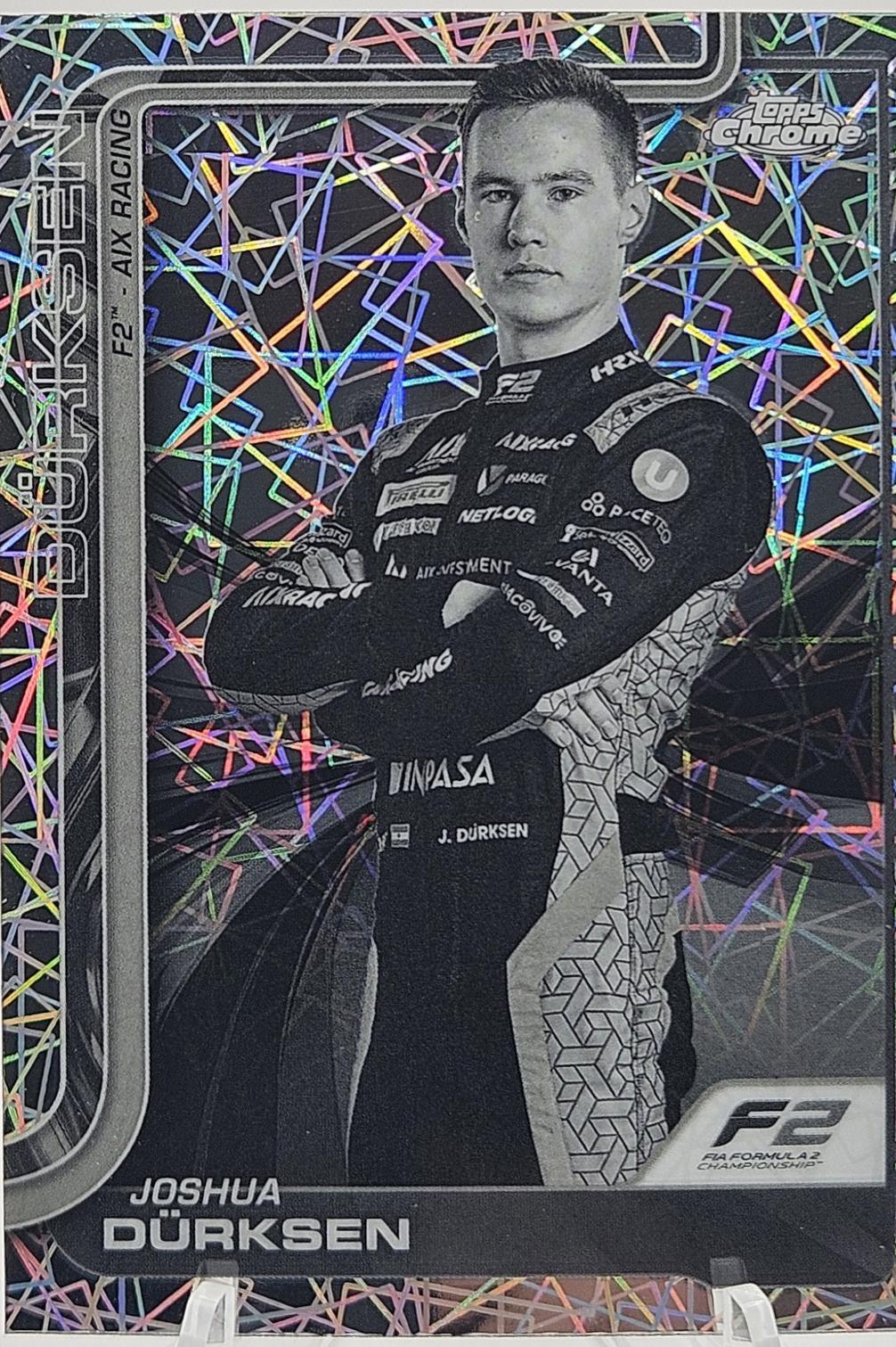 Joshua Durksen [Black White Lazer Refractor] #37