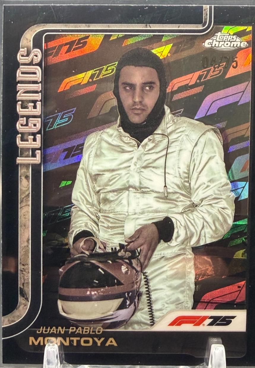 Juan Pablo Montoya [75th Anniversary Refractor] #156