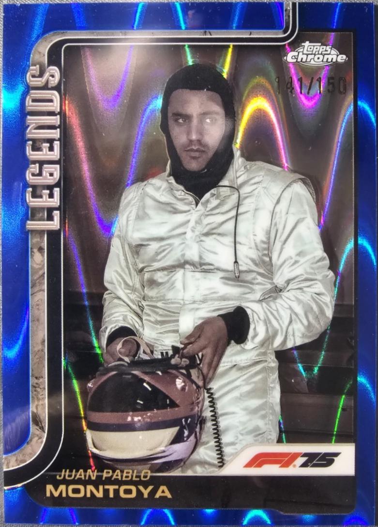 Juan Pablo Montoya [Blue RayWave Refractor] #156