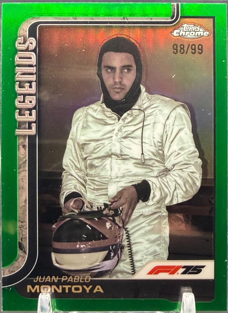 Juan Pablo Montoya [Green Refractor] #156