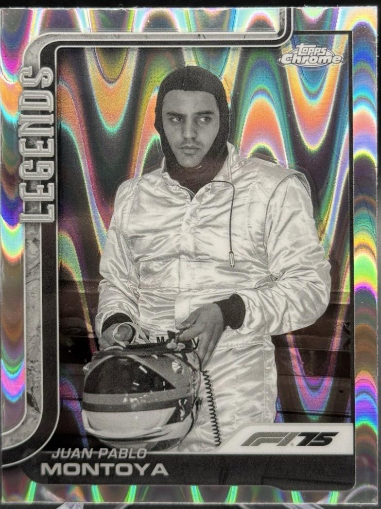 Juan Pablo Montoya [Orange RayWave Refractor] #156
