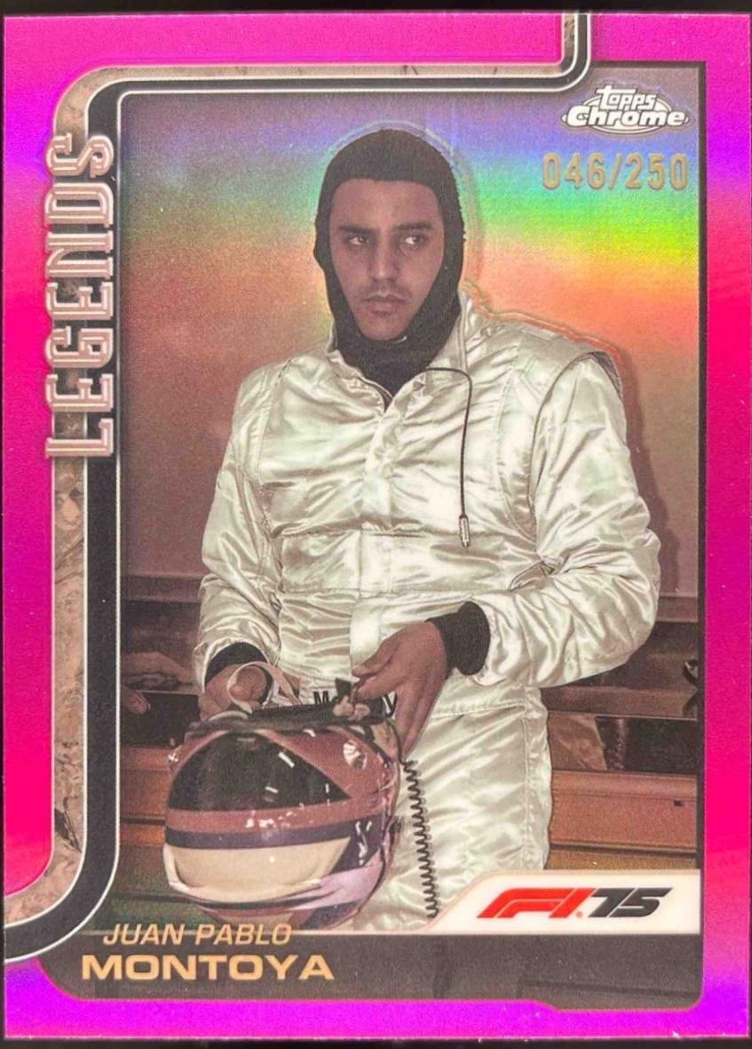 Juan Pablo Montoya [Pink Refractor] #156