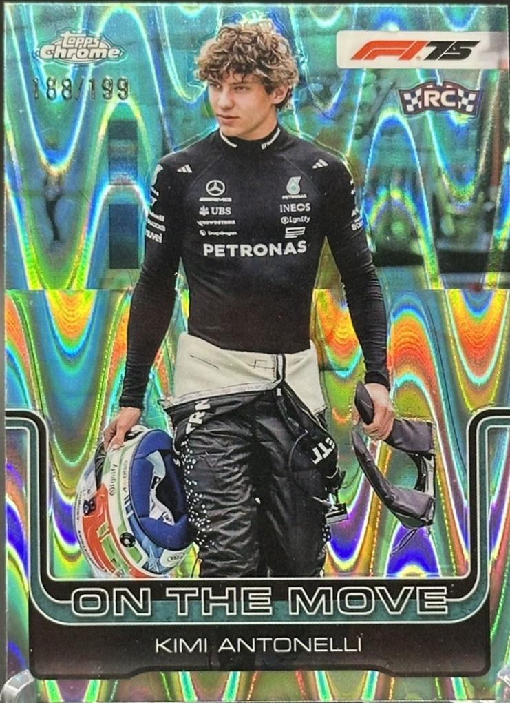 Kimi Antonelli [Aqua Refractor] #185