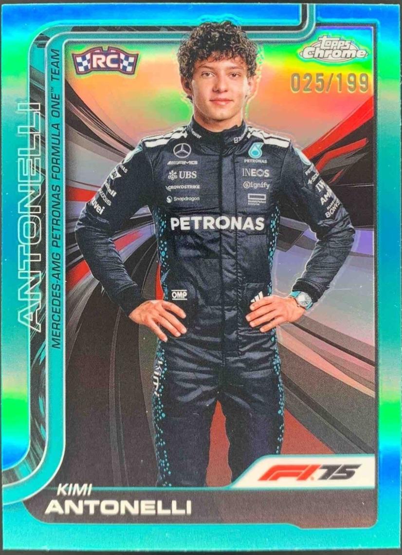 Kimi Antonelli [Aqua Refractor] #8