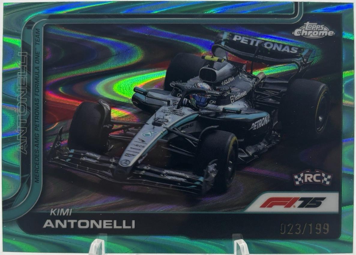 Kimi Antonelli [Aqua Refractor] #80