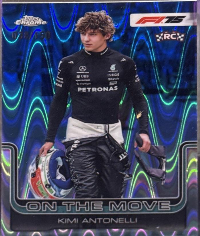 Kimi Antonelli [Blue RayWave Refractor] #185