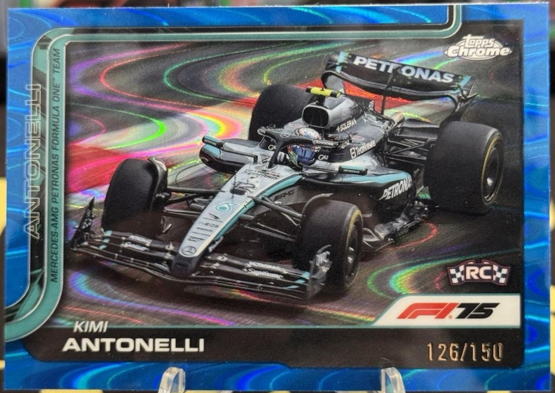 Kimi Antonelli [Blue RayWave Refractor] #80