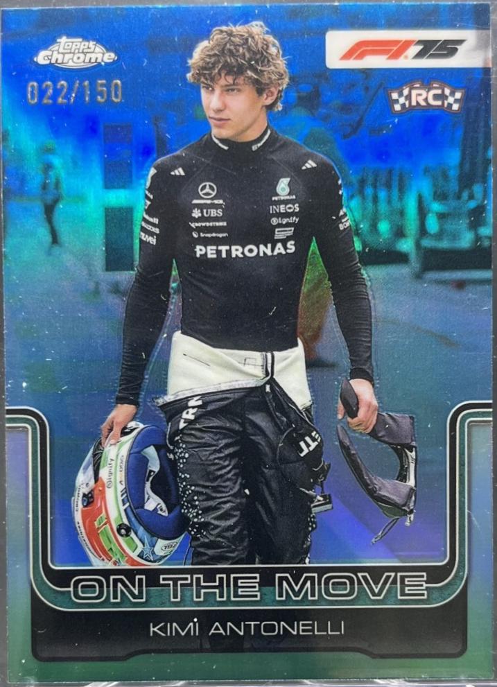Kimi Antonelli [Blue Refractor] #185