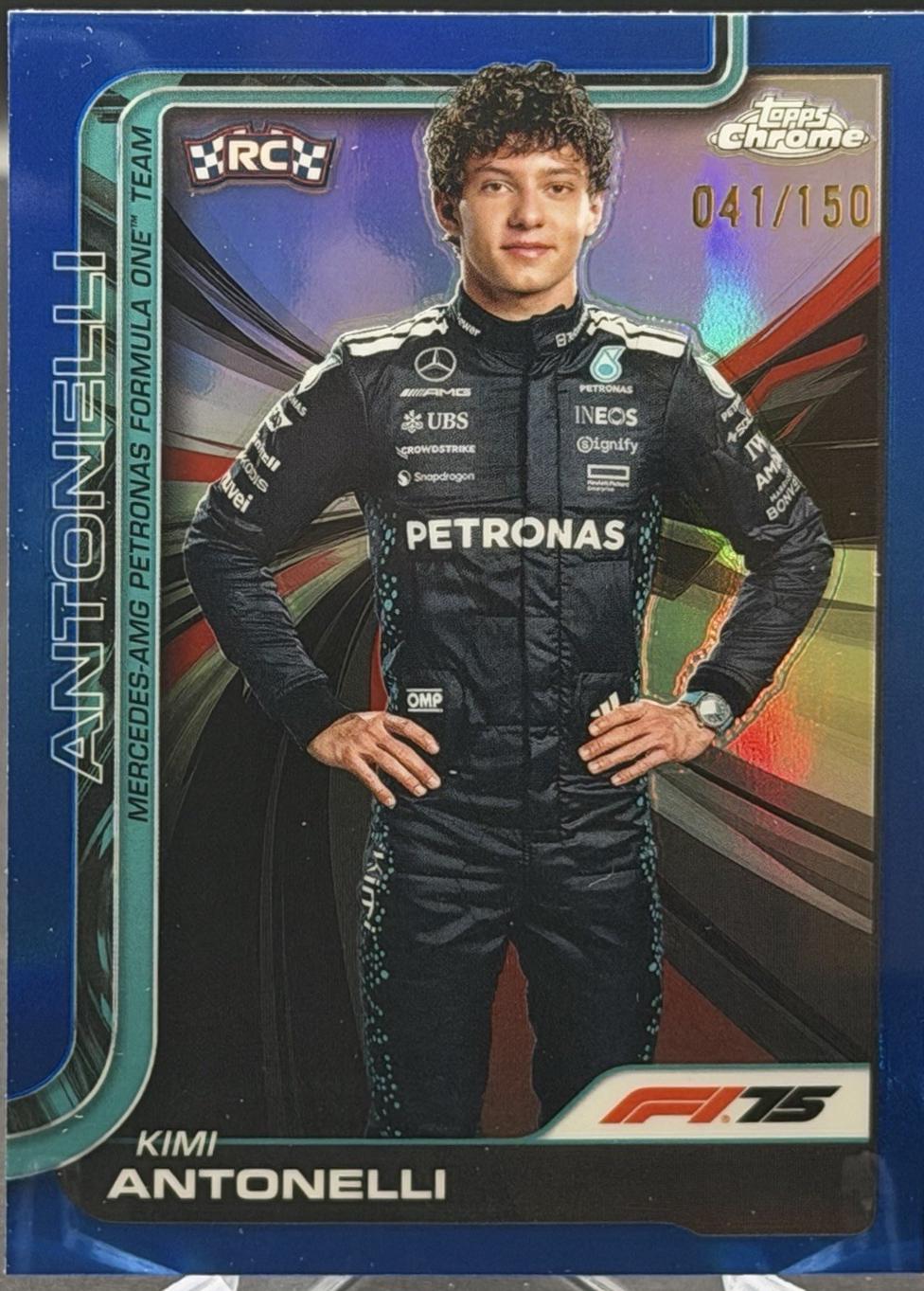 Kimi Antonelli [Blue Refractor] #8