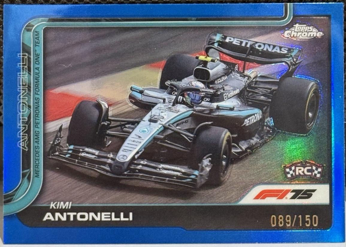 Kimi Antonelli [Blue Refractor] #80