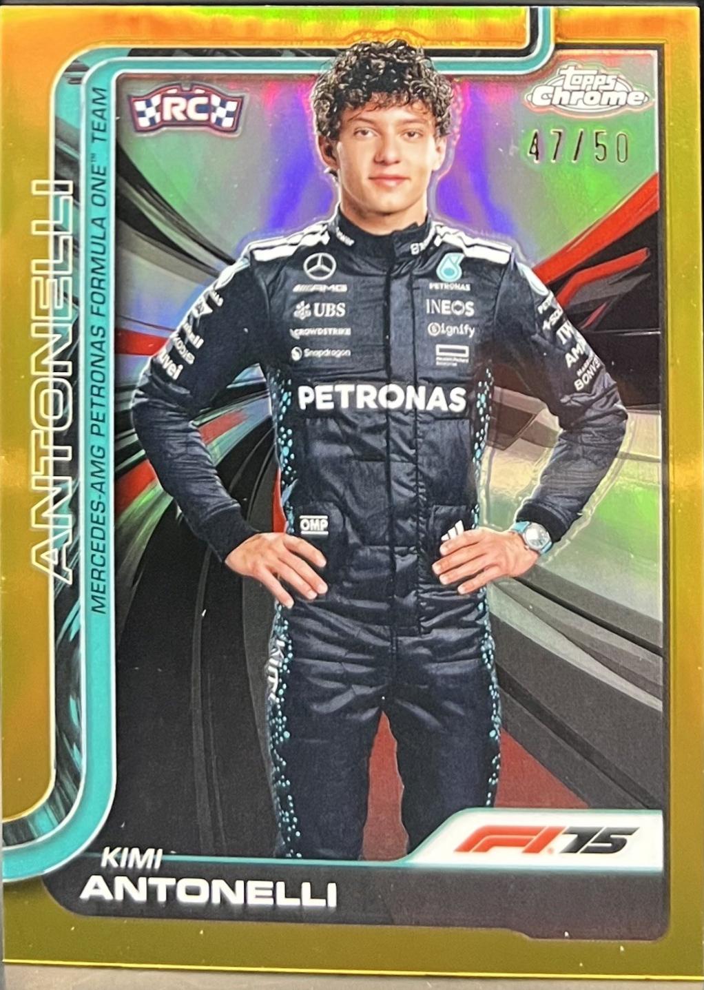 Kimi Antonelli [Gold Refractor] #8
