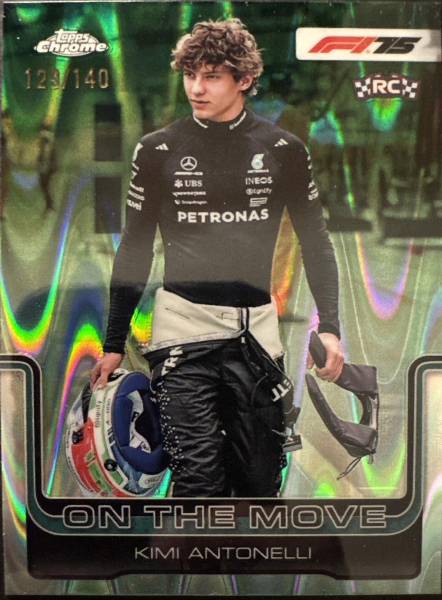 Kimi Antonelli [Green RayWave Refractor] #185