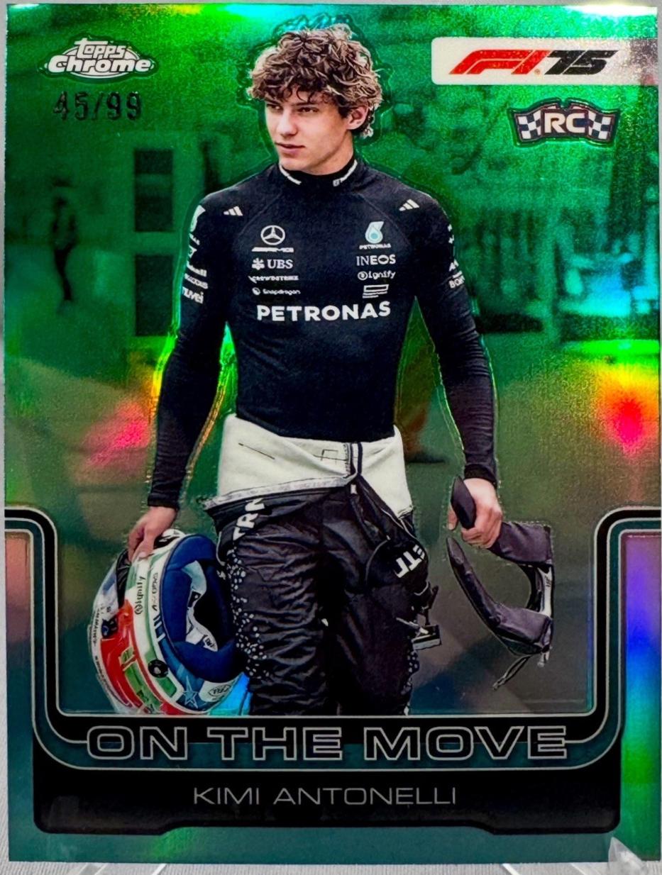 Kimi Antonelli [Green Refractor] #185