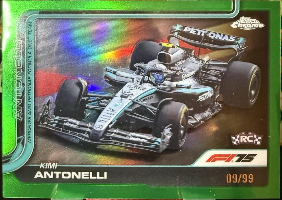 Kimi Antonelli [Green Refractor] #80