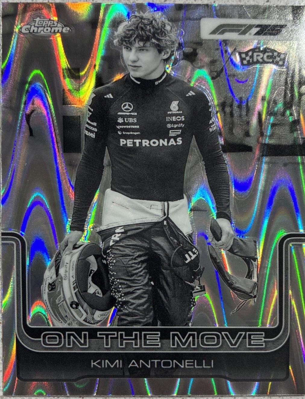 Kimi Antonelli [Orange RayWave Refractor] #185