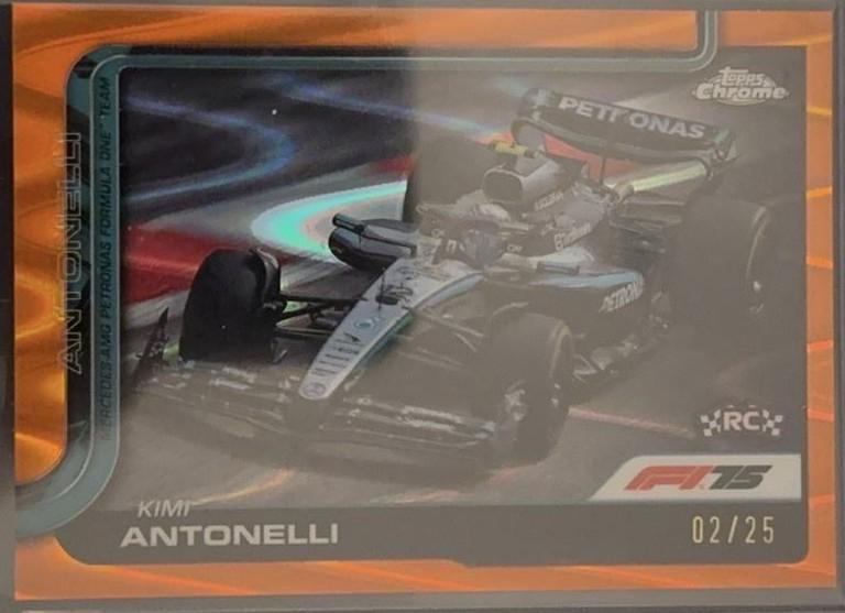 Kimi Antonelli [Orange RayWave Refractor] #80