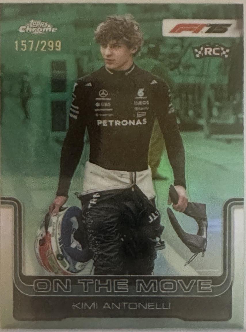 Kimi Antonelli [Teal Refractor] #185