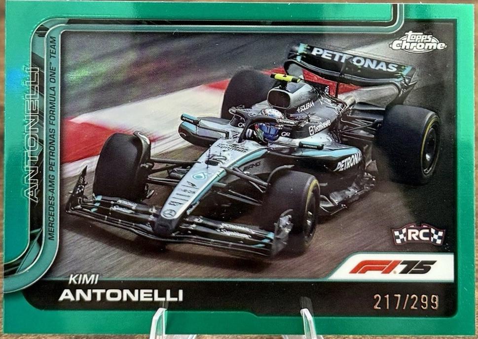 Kimi Antonelli [Teal Refractor] #80