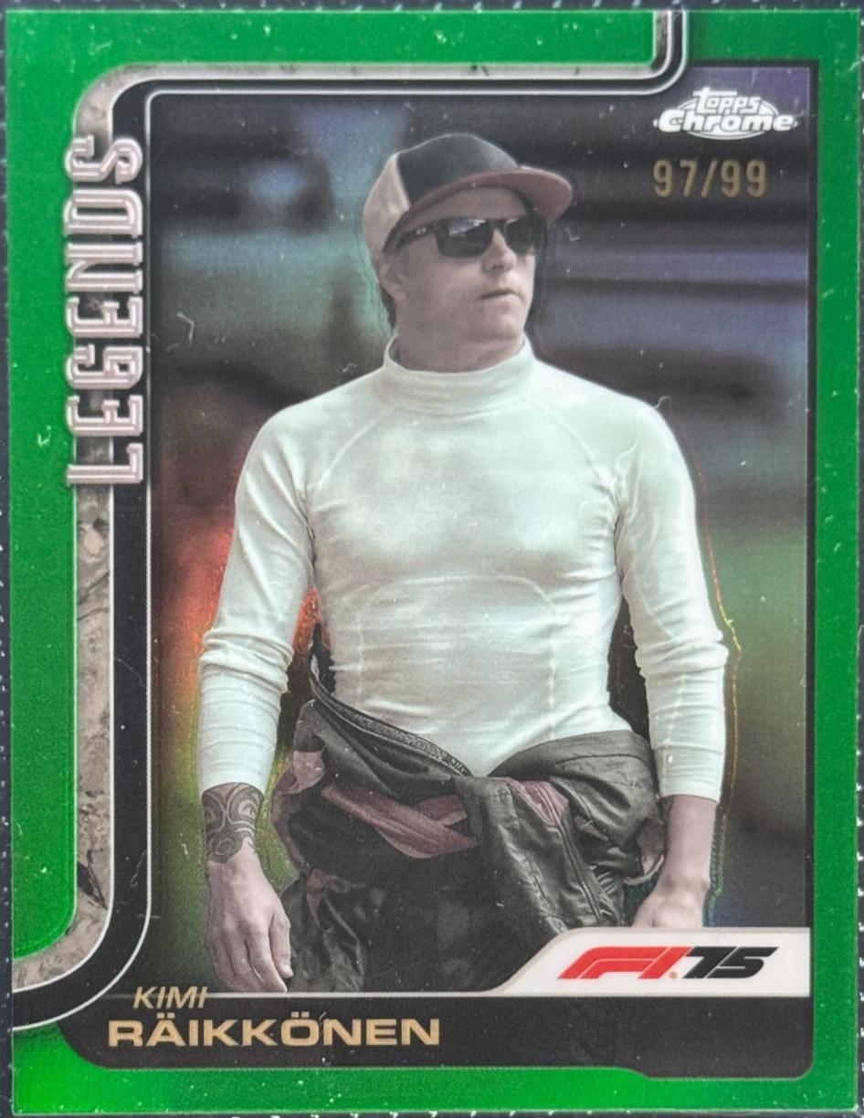 Kimi Raikkonen [Green Refractor] #157