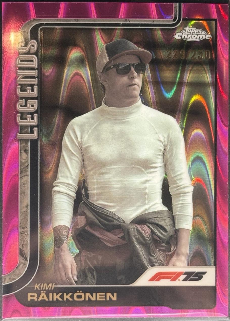 Kimi Raikkonen [Pink Refractor] #157