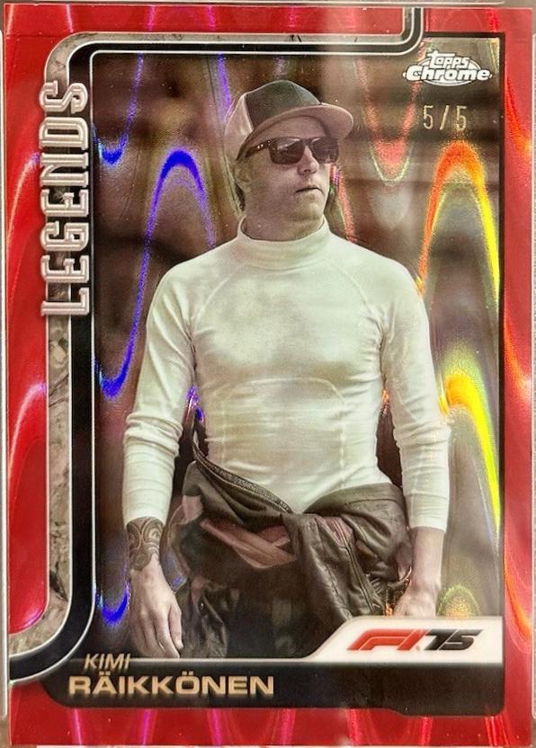 Kimi Raikkonen [Red RayWave Refractor] #157