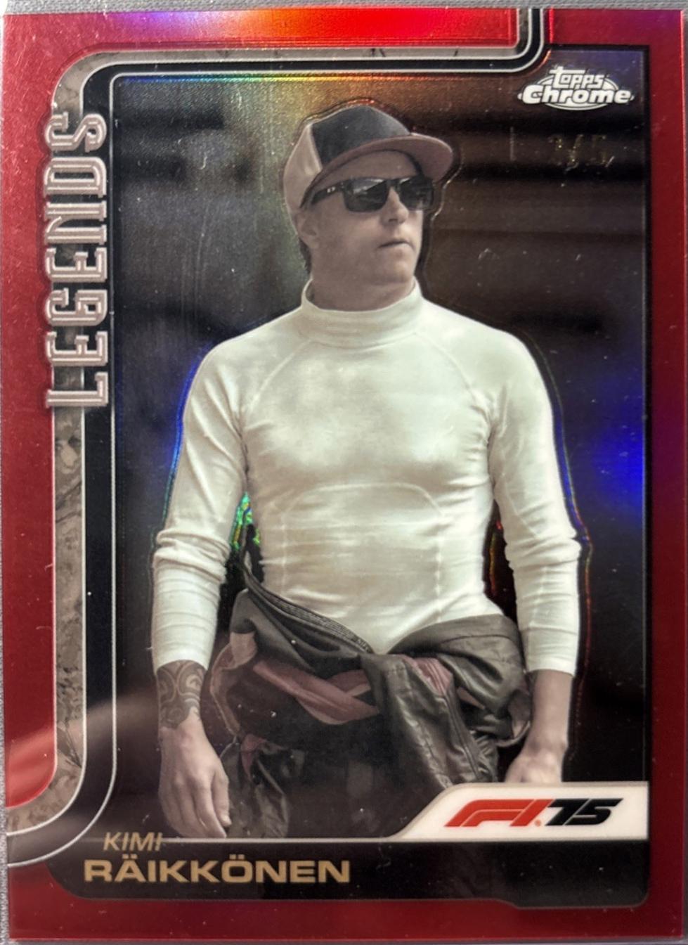 Kimi Raikkonen [Red Refractor] #157