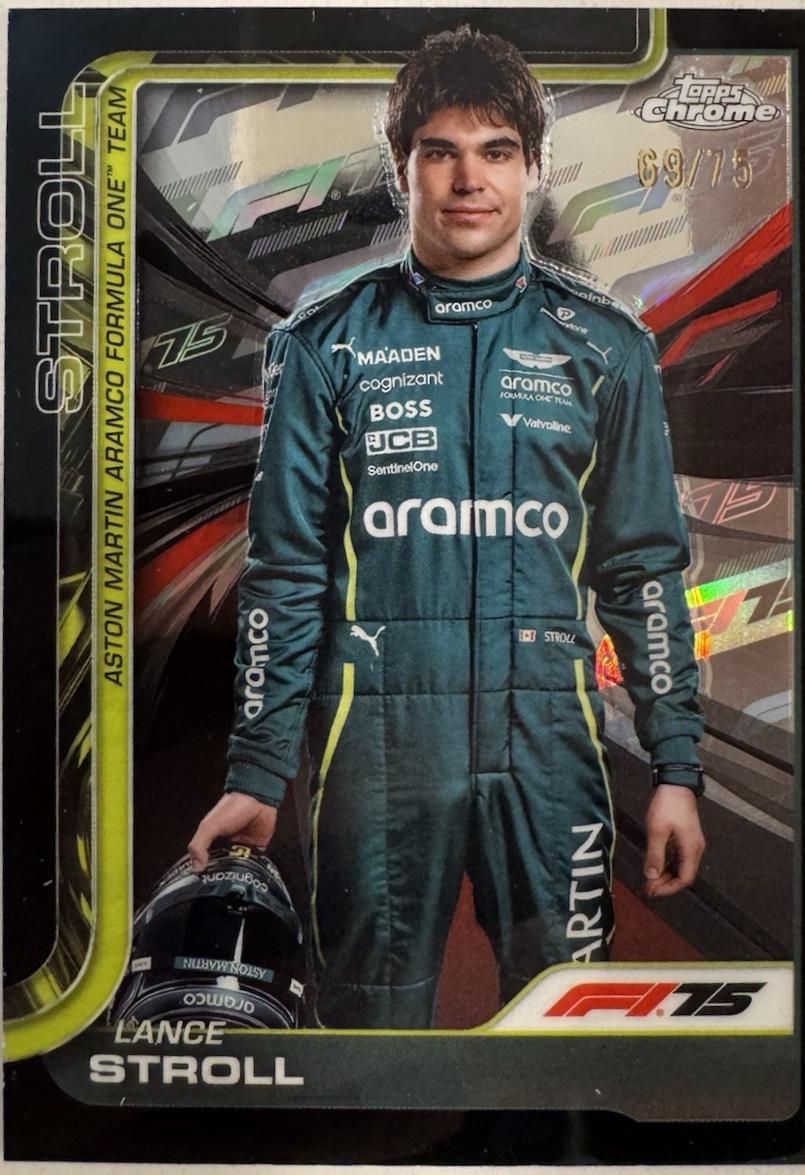 Lance Stroll [75th Anniversary Refractor] #10
