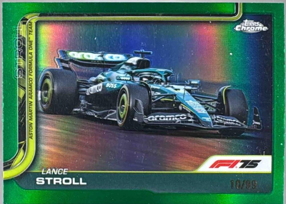 Lance Stroll [Green Refractor] #82