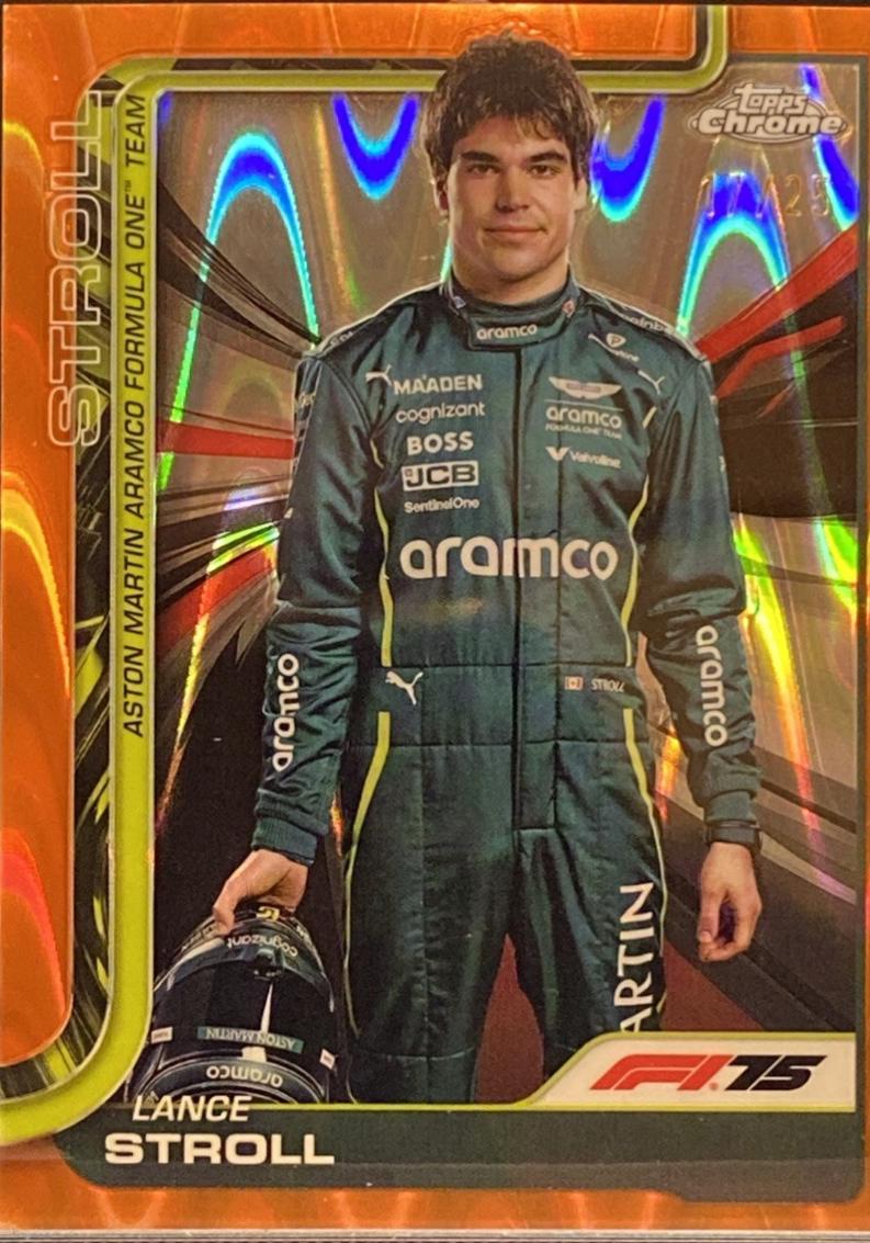Lance Stroll [Orange RayWave Refractor] #10