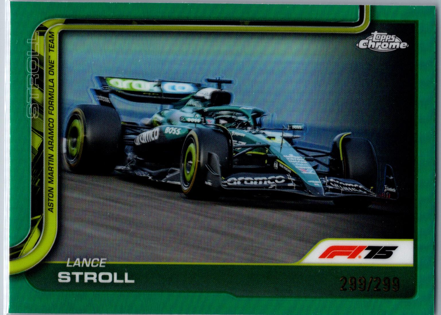 Lance Stroll [Teal Refractor] #82