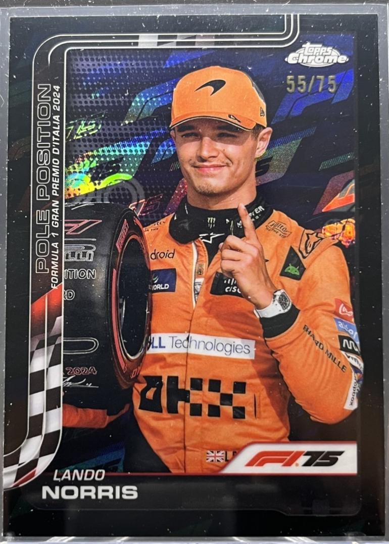 Lando Norris [75th Anniversary Refractor] #120