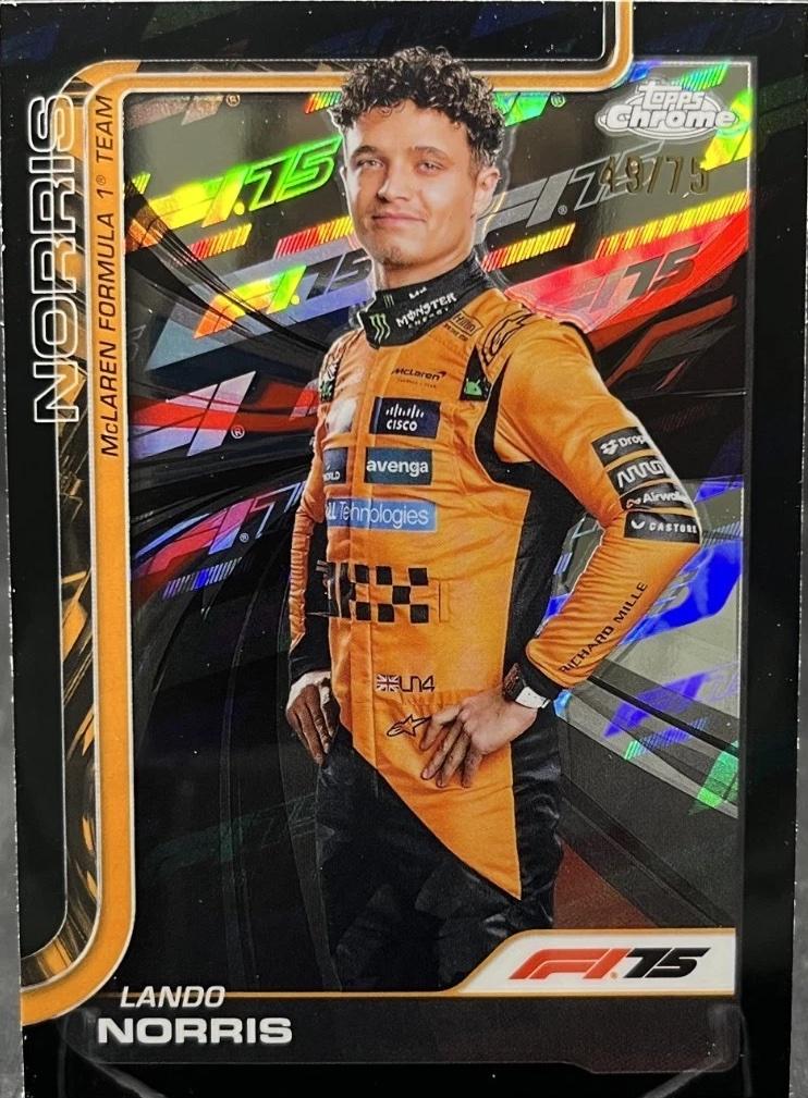 Lando Norris [75th Anniversary Refractor] #5